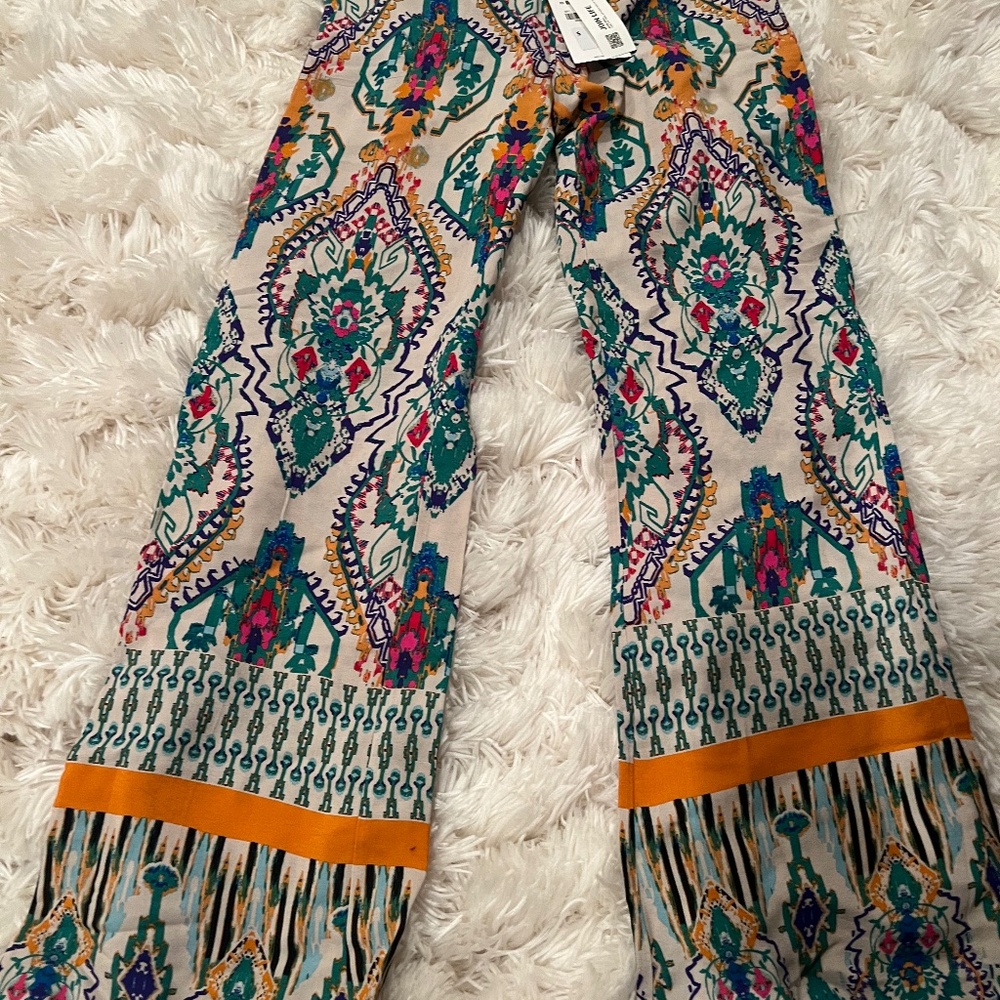 Zara print pants